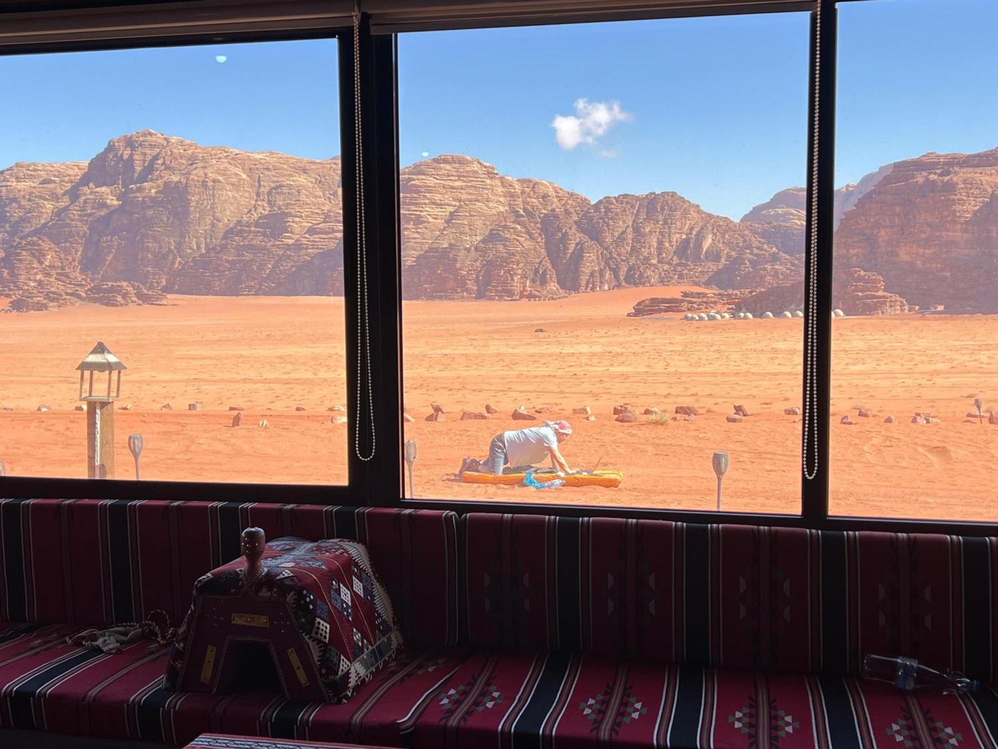 와디럼 Milky Way Bedouin Camp 빌라 외부 사진